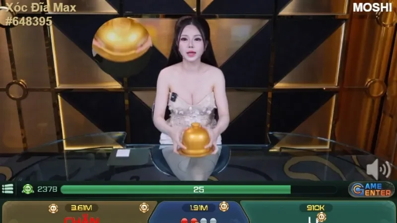 Trải nghiệm đánh xóc đĩa online livestream trực tiếp tại nhà cái 999BET